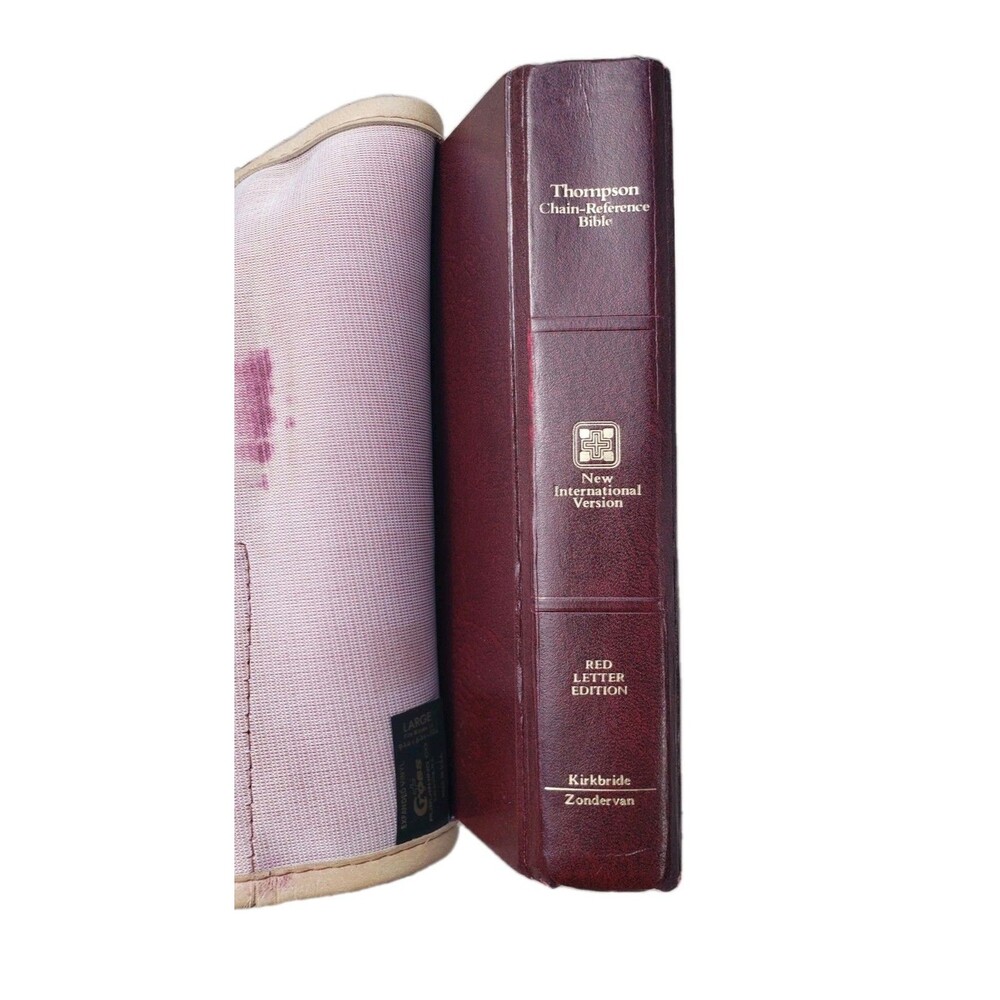 1983 Thompson Chain-Reference New International Version Bible Red Letter READ - Picture 7 of 14